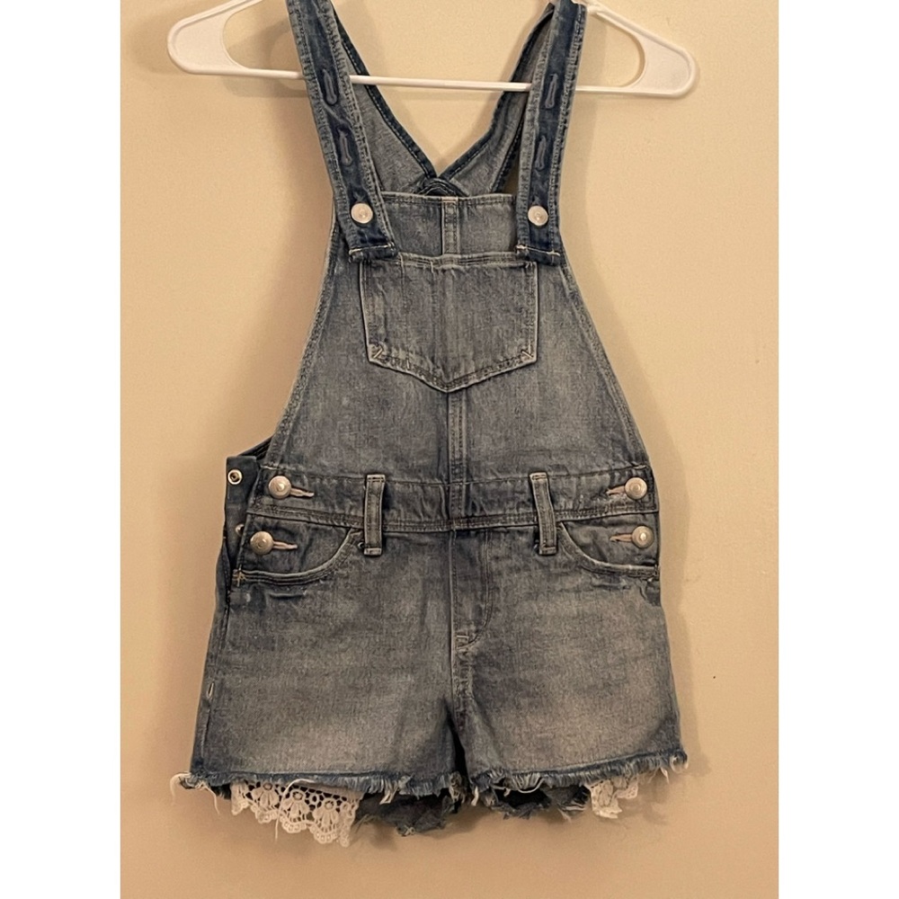 Old Navy - Overalls Shorts - Denim - SIZE 8